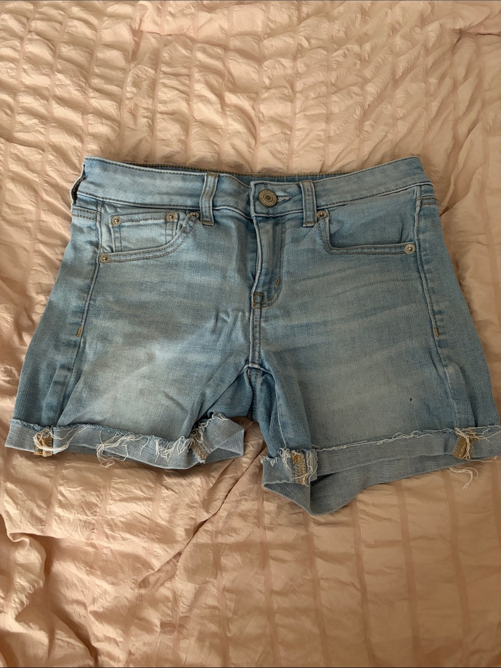 Light Blue women’s jean Shorts